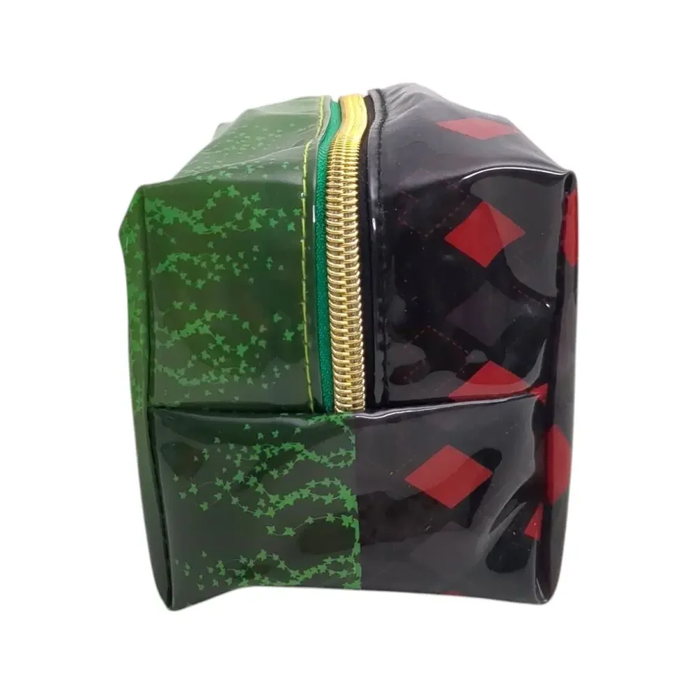 Revolution X Batman Poison Ivy Harley Quinn Makeup Bag Palette Lip Liner Set 7